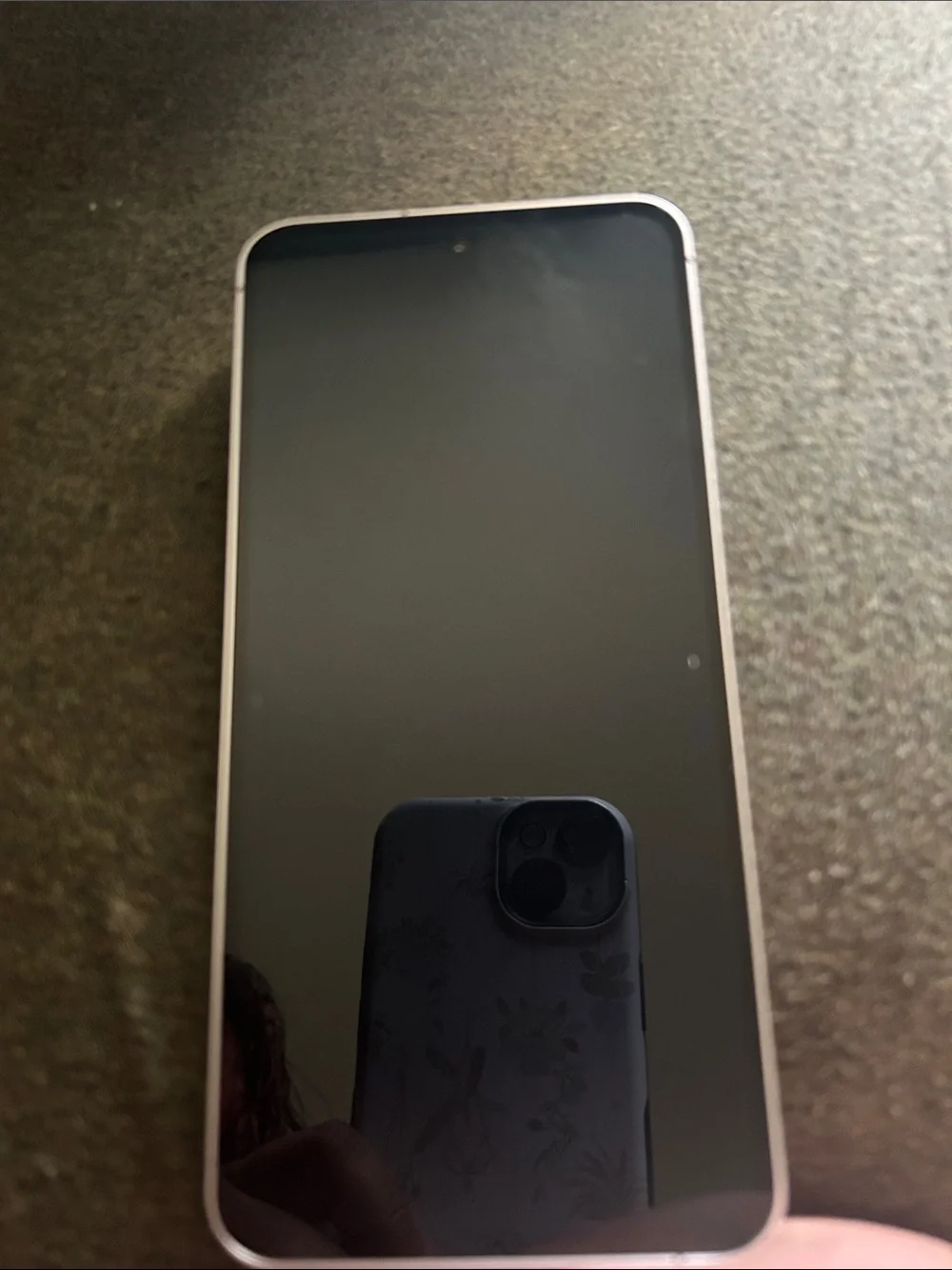 Mobile phone back view